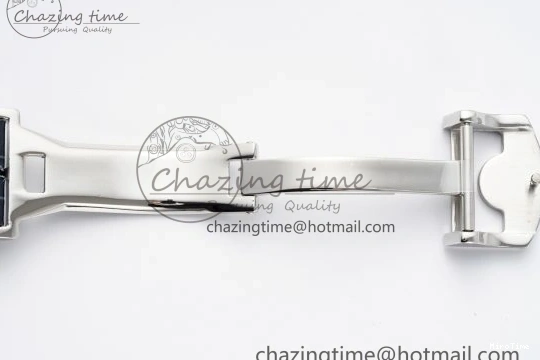 MIROTIME 0413 ZeroBulk Portuguese Real PR IW500715 SS AZF 1:1 Best Edition White Blue Dial on Blue Leather Strap A 7034